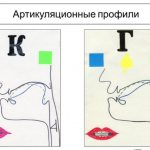 Articulatory profiles of sounds k and g