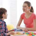 Speech therapy correction of speech tempo disorders