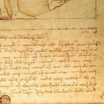 Записи в дневнике Леонардо да Винчи